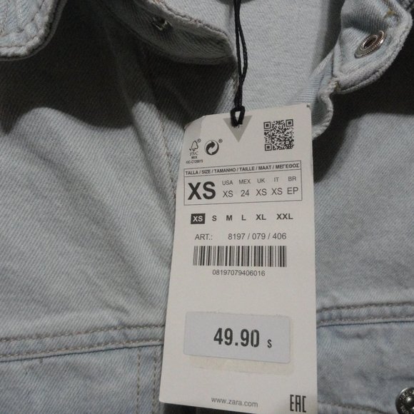 ZARA Skirt jumpsuit one piece, full snap,belt loops NWT~Cute~fashi… - Picture 4 of 8